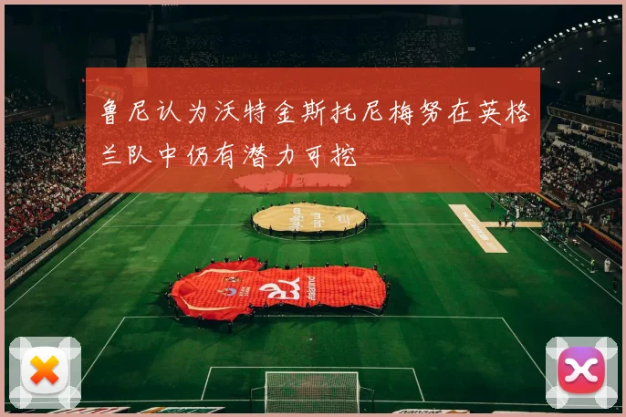 鲁尼认为沃特金斯托尼梅努在英格兰队中仍有潜力可挖